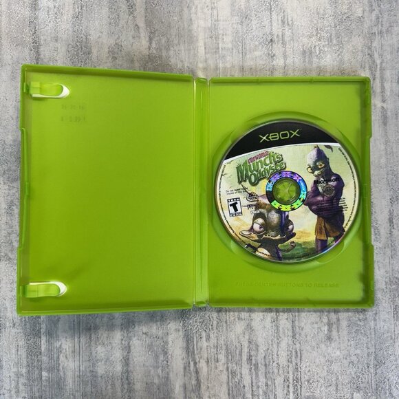 Oddworld Munch’s Oddysee No Manual - Xbox Original - Tested & Working - Picture 3 of 4